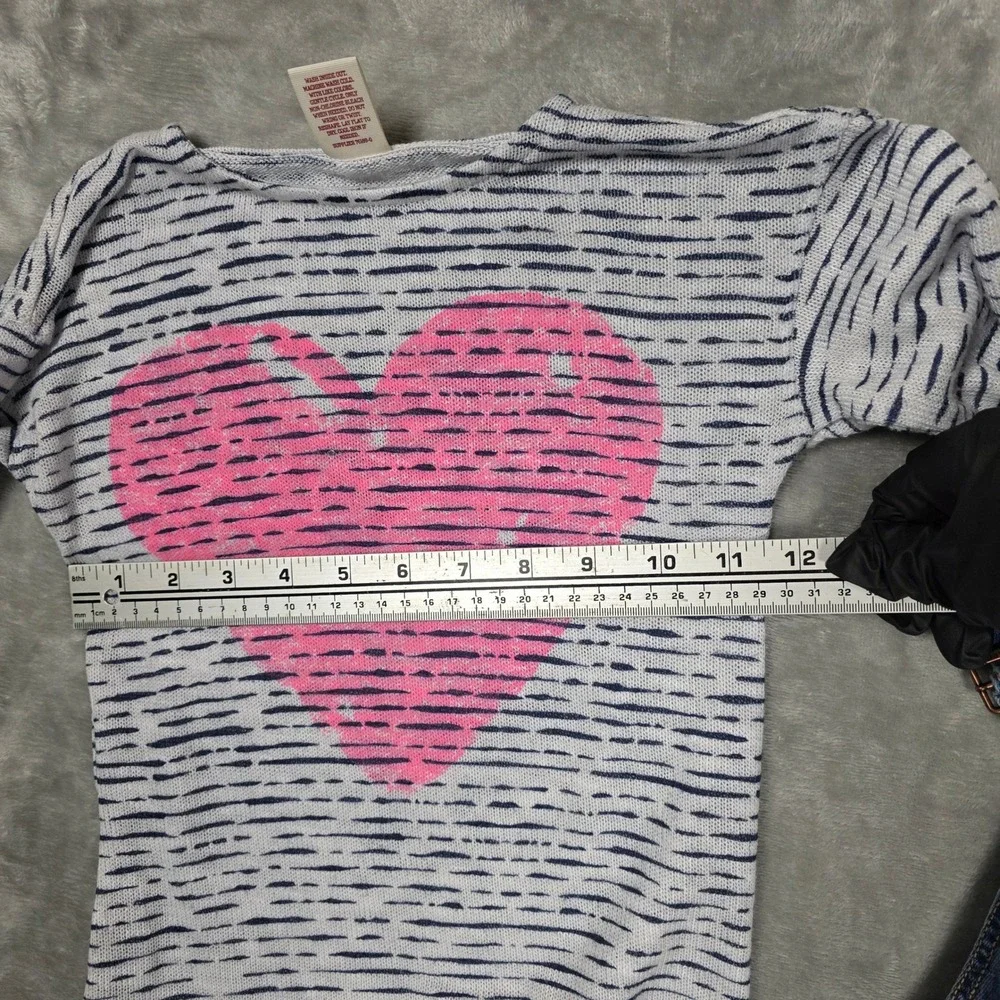 Toddler Girls 4Y Outfit‎ Set Baby Gap Overalls Arizona Heart Top